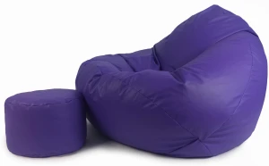 Pufa Fotel Worek XXL Fioletowa