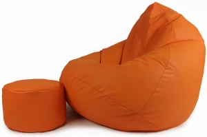 Pufa Fotel Worek XXL Pomarańczowa